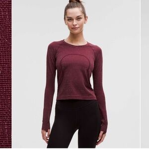 Lululemon Swiftly Tech Long-Sleeve Shirt 2.0 Waist Length